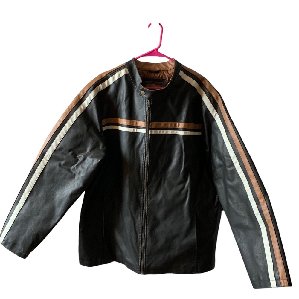 New Arizona faux vintage look leather jacket